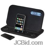 JCBid.com online auction Ihome-ip45b-ipodiphone-portable-rechargeable-speaker-system-with-10w-bongiovi-acoustics