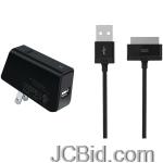 JCBid.com online auction Iluv-iad563blk-usb-ac-adapter-with-ipad-cable