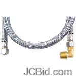 JCBid.com online auction Loyal-mk448b-braided-stainless-steel-dishwasher-connectors-with-elbow-48