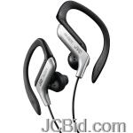 JCBid.com online auction Jvc-haeb75s-sport-style-ear-clip-headphones-silver