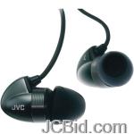 JCBid.com online auction Jvc-hafx300b-bi-metal-earbuds-black