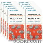 JCBid.com online auction Lenmar-hza13-60-za13-premium-zinc-air-hearing-aid-batteries-60-pk