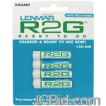 JCBid.com online auction Lenmar-r2gaaa4-ready-to-go-precharged-nimh-batteries-4-pk-aaa