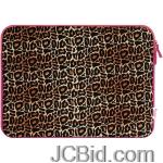 JCBid.com online auction Merkury-mb-xl3pl-156-zipper-sleeve-leopard-hot-pink
