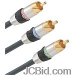 JCBid.com online auction Monster-cable-mc-400cv-4m-component-video-400-advanced-performance-video-cables-model-no-mc-400cv-4m-4-m-1312-ft