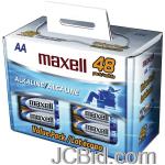 JCBid.com online auction Maxell-723443-lr648b-alkaline-batteries-aa-48-pk-box
