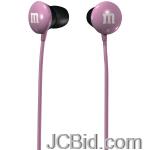 JCBid.com online auction Maxell-190551-mmebp-mms-earbuds-pink