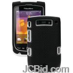 JCBid.com online auction Agf-ha0707-m385-blackberryr-torchtm-9800-9810-endo-grt-case-black-white