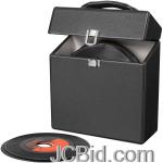 JCBid.com online auction Crosley-radio-cr4006a-bk-platter-pak-45-rpm-carrying-case-black