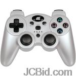 JCBid.com online auction Dreamgear-dgps3-1393-playstationr3-radium-wireless-controller-metallic-silver
