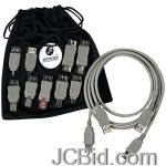 JCBid.com online auction Retrak_emerge-etcablekit6-usb-20-universal-cable-kit-6-ft