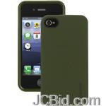 JCBid.com online auction Griffin-gb03178-iphoner-44s-outfit-flock-case-olive