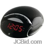 JCBid.com online auction Gpx-c222b-dual-alarm-digital-amfm-clock-radio