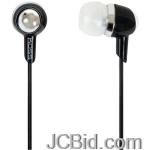 JCBid.com online auction Koss-180901-keb30-noise-isolating-earbuds-black