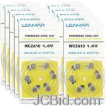 JCBid.com online auction Lenmar-hza10-60-za10-premium-zinc-air-hearing-aid-batteries-60-pk