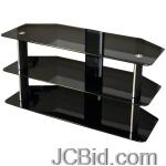 JCBid.com online auction Level-mount-eltvs55-26-55-glass-tv-stand