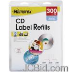 JCBid.com online auction Memorex-00403-cddvd-labels-300-pk-white-matte
