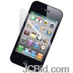 JCBid.com online auction Merkury-m-p4p200-iphoner-44s-front-back-screen-protector-2-pk