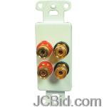 JCBid.com online auction Oem-systems-iwm-4bpg-5-way-binding-posts-4-connector-plates