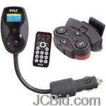 JCBid.com online auction Pyle-plfmtr8-fm-transmitter-with-steering-wheel-remote-rotary-joint-design