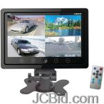 JCBid.com online auction Pyle-plhrqd7b-7-quad-tftlcd-video-monitor-with-headrest-shroud