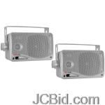 JCBid.com online auction Pyle-plmr24s-35-200-watt-3-way-marine-mini-box-speaker-system-silver