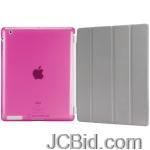 JCBid.com online auction Scosche-ipd2tpup2-ipadr-2-flexible-rubber-smart-case-pink