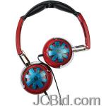 JCBid.com online auction Wicked-wi-8102-tour-headphones-red