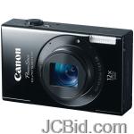 JCBid.com online auction Canon-6160b001-101-megapixel-powershotr-elphr-530-hs-digital-camera-black