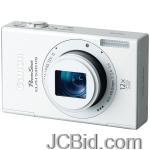 JCBid.com online auction Canon-6163b001-101-megapixel-powershotr-elphr-530-hs-digital-camera-white