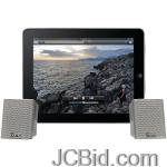 JCBid.com online auction Ihome-idm14s-rechargeable-portable-mp3-player-speaker-system-with-bluetoothr-speakerphone