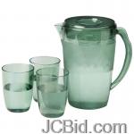 JCBid.com online auction 4pc-2-14-quart-pitcher-cup-st