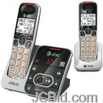 JCBid.com online auction Att-crl32202-cordless-phone-system-with-answering-caller-id-call-waiting-2-handset-system