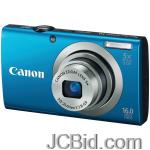 JCBid.com online auction Canon-6193b001-160-megapixel-powershotr-a2300-digital-camera-blue