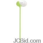 JCBid.com online auction Iluv-iep325grn-calvados-ipadriphoneripodr-high-fidelity-earphones-with-speakez-remote-green