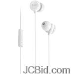 JCBid.com online auction Iluv-iep376wht-sweet-cotton-mini-smartphone-high-fidelity-stereo-earphones-with-speakez-remote-white