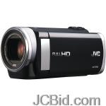 JCBid.com online auction Jvc-gze200bus-15-megapixel-1080p-high-definition-everior-gze200aus-digital-video-camera-black