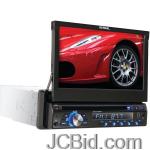 JCBid.com online auction Ssl-sd722mbi-7-single-din-drop-down-widescreen-touchscreen-multimedia-dvd-receiver-with-bluetoothr