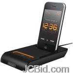 JCBid.com online auction Xtrememac-02188-iphoneripodr-3-in-1-microdock-alarm-clock-docking-station