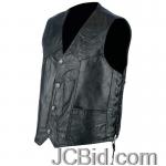 JCBid.com online auction Rock-leather-biker-vest-m