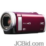 JCBid.com online auction Jvc-gzex210rus-15-megapixel-1080p-high-definition-everior-gzex210aus-digital-video-camera-red