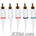JCBid.com online auction Dreamgear-dgwii-3170-nintendo-wiir-component-cable-10-ft