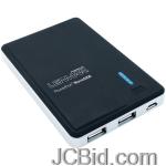 JCBid.com online auction Lenmar-ppw50-powerporttm-wave-external-battery-charger-dual-usb-ports-charges-devices-up-to-5x-longer-than-other-chargers