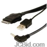 JCBid.com online auction Pac-ic-piousb200v-ipodiphone-audiovideo-connection-cable-for-pioneer
