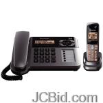 JCBid.com online auction Panasonic-kx-tg1061m-dect-60-cordedcordless-phone-with-caller-id-digital-answering-system-single-handset-system