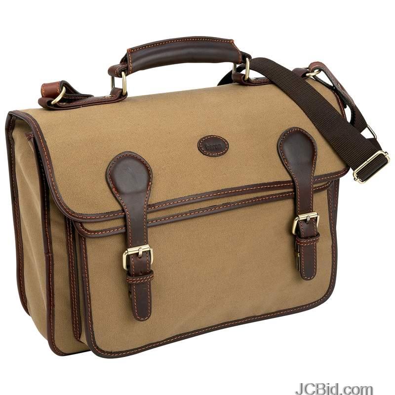 JCBid.com BARON-CANVAS-BRIEF-CASE-II