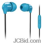 JCBid.com online auction Philips-she3575bb28-pop-color-in-ear-headset-with-microphone-blue