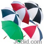 JCBid.com online auction 48-redwhiteblue-umbrella