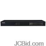 JCBid.com online auction Intellinet-520409-rack-mount-ethernet-switch-16-port