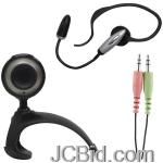 JCBid.com online auction Ge-98650-voip-web-cam-headset-kit